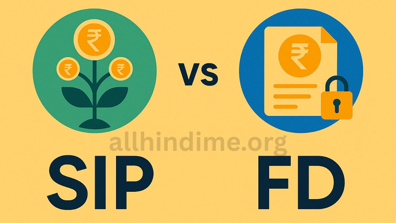 SIP vs FD कौन सा बेहतर है